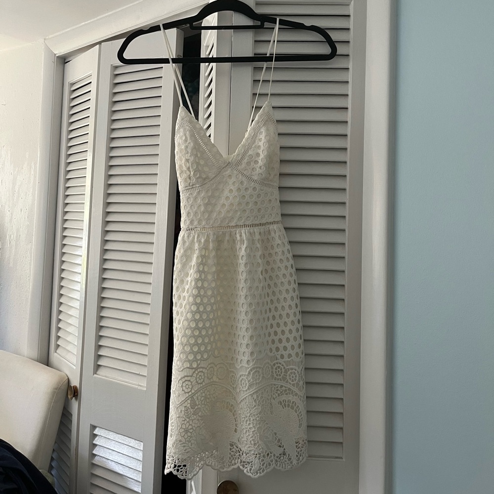White dress